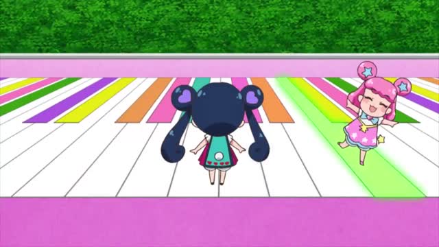 (더빙) 반짝이는 프리채널 3기 9화 멜팡, 무대에 오르기 싫어, 팡!_3_3_