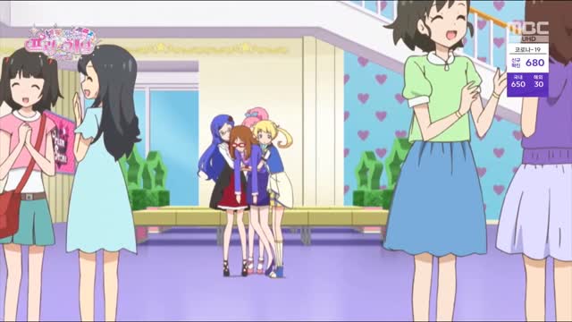 (더빙+모두수정판) 반짝이는 프리채널 시즌2 7화 안경언니의 위기 일일 점장이 된 리카!