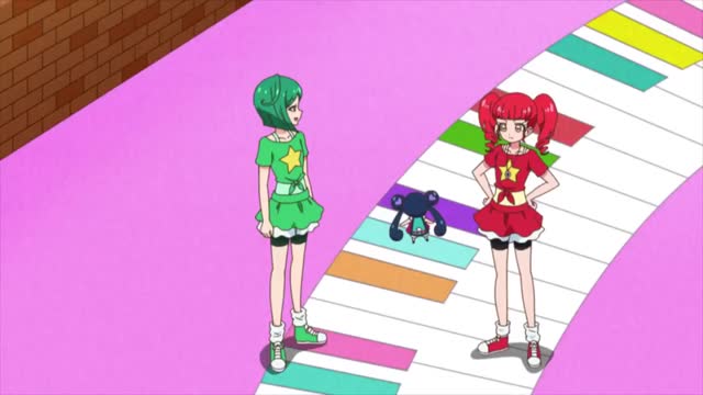 (더빙) 반짝이는 프리☆채널 3기 44화 - 굿바이! 우주로 떠나는 메리 마마, _