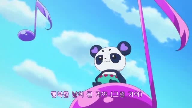 (더빙) 반짝이는 프리☆채널 3기 46화 - 운명의 시작! 퀸즈 그랑프리야, 츄!_