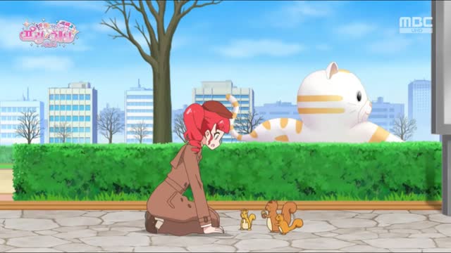 (더빙+모두수정판) 반짝이는 프리채널 시즌 2 36화안나와 모모! 한 지붕 아래의 두 사람!