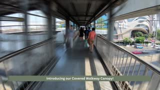 Stay Dry and Stylish Covered Walkway Canopy Solutions