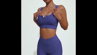 Sexy royal style yoga wear