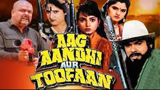 Aag Aandhi Aur Toofaan - 1994  l Upasna Singh , Mukesh Khanna