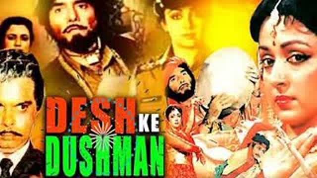 Desh Ke Dushman 1989 ||  Raj Kumar Hema Malini Aditya Pancholi Mandakini