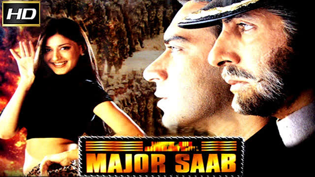 Major Saab  1998 ||  Ajay Devgan, Amitabh Bachchan, Nafisa Ali, Sonali Bendre