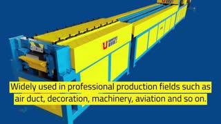 Hand-folding fire damper frame production line - China professional duct machine manufacturer of Suntay