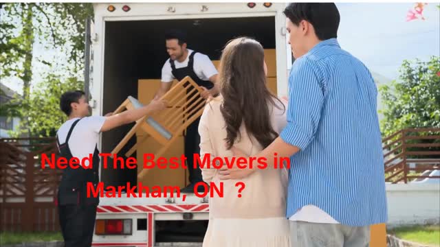 Get Movers in Markham, ON | 647-370-1289