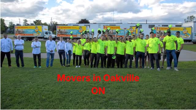 Get Movers in Oakville, ON | L6H 6P5