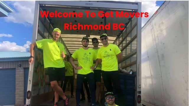 Get Movers : #1 Moving Company in Richmond, BC