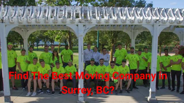 Get Movers | Trusted Moving Company in Surrey, BC