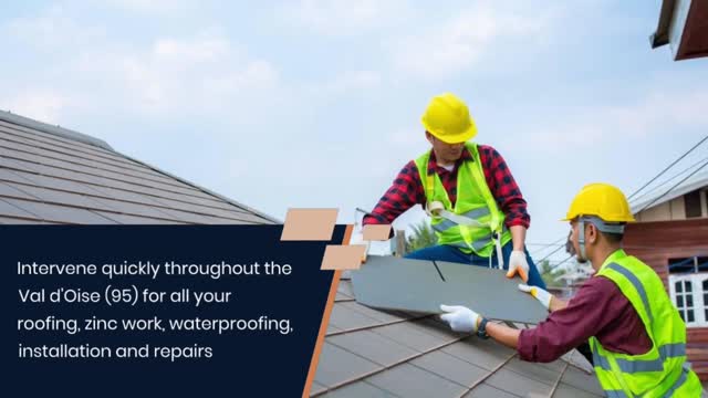 Nettoyage toiture dans le 95