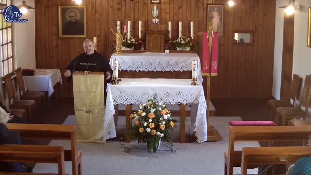 04.05 g.15_15 Rekolekcje cz. I - Abbé Guy Pagès _ NIEPOKALANÓW – kaplica św. Maksymiliana