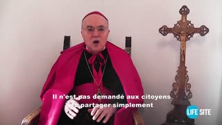 archevêque Carla Maria Viganò Le Nouvel Ordre Mondial mondialiste a les marques de l'anti-église de Satan sous-titré en français