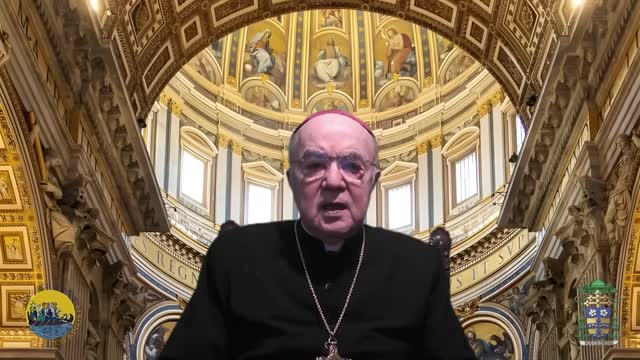 Mons. Viganò; 'La Chiesa di Bergoglio complice dei crimini del forum di Davos' (1080p_25fps_H264-128kbit_AAC)