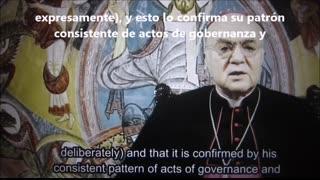 Arzobispo Carlo Maria Viganò Nos profetiza ilusiones, A la Conferencia online “¿El Papa es católico”