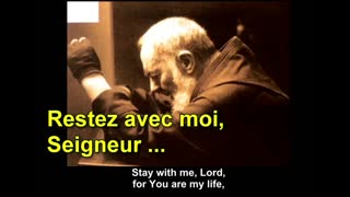 Padre Pio Stay with me Lord