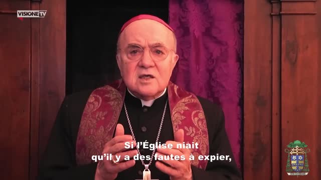 Mgr Viganò_ _La miséricorde de Dieu pardonne les péchés à la suite d'un vrai repentir sous-titré français