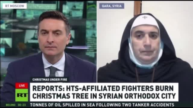 ?? Mère Agnès Mariam de la Croix, mère supérieure du monastère Saint-Jacques le Mutilé en Syrie,