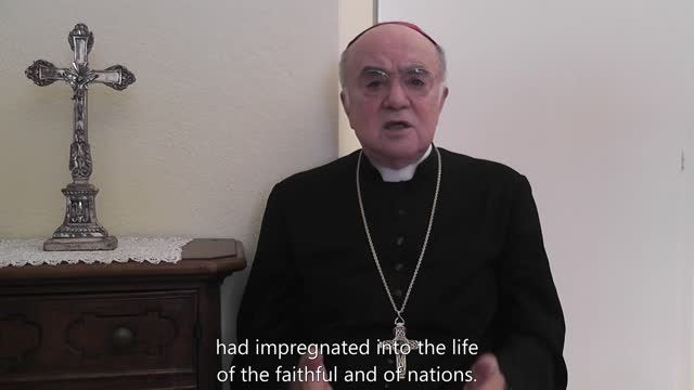 The deep Church and the deep state are united by the hatred against the Christ, by Archbishop Carlo Maria Viganò