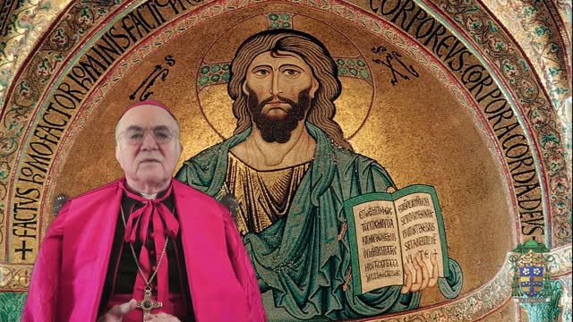 Arcivescovo Carlo Maria Viganò PAX CHRISTI IN REGNO CHRISTI (traduzione in italiano).