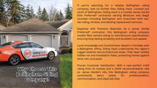 Bellingham siding contractor