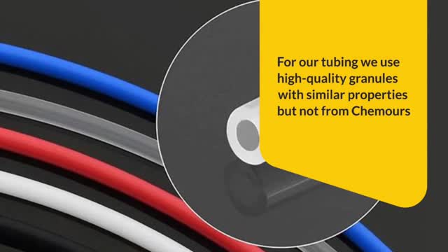 Teflon tubes