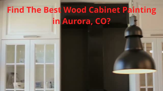 Pro Classic Wood Cabinet Painting in Aurora, CO