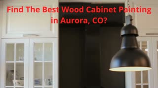 Pro Classic Wood Cabinet Painting in Aurora, CO