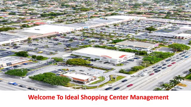 Ideal Shopping Center Management - Reliable Commercial Property Management in Miami