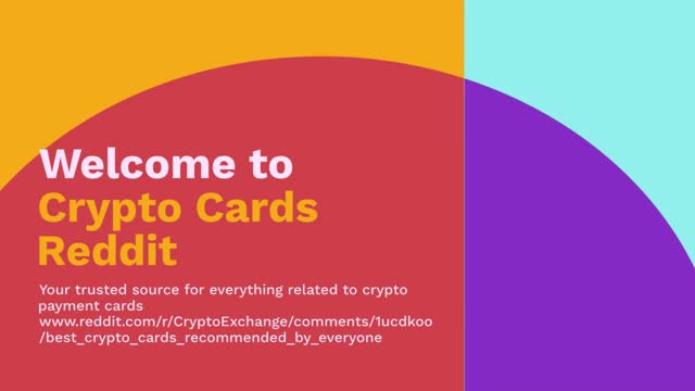 Best Crypto Cards Recommended by Everyone Top Reddit Picks for 2026