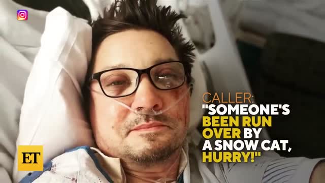 Opera Test - Jeremy Renner BREAKS DOWN During First Interview Since Snow Plow Accident