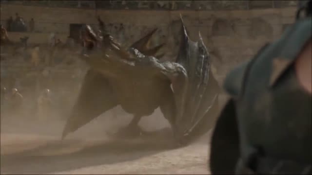 111 Legendary Dragon Scene Game of Thrones Season 5 (HD)