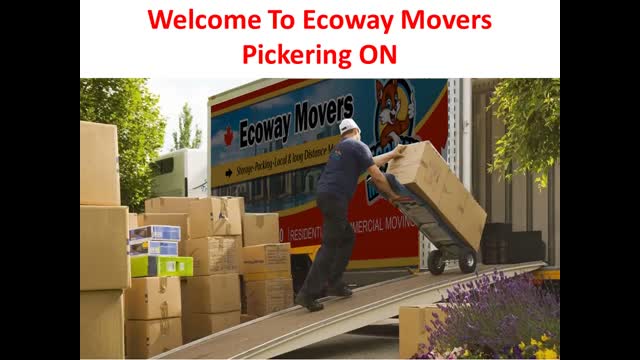 Ecoway Movers : Affordable Moving Company in Pickering You Can Actually Trust