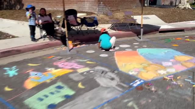 2023 Covina Chalk Art Festival  2023-4-15