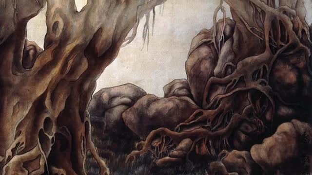 南無第三世多杰羌佛国画欣赏：版纳风情