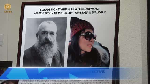 华夏电视台：为期六天的莫奈睡莲 玉花寿之王睡莲对话展盛大开幕