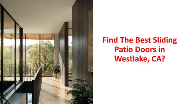 Lume Windows - Best Sliding Patio Doors in Westlake, CA