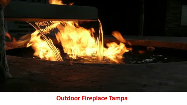 PREMIER OUTDOOR LIVING AND DESIGN, INC - Stylish Outdoor Fireplace in Tampa, FL