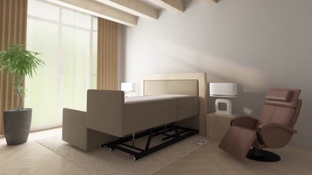 3D Animation of Medicare Bed