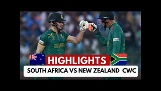 South Africa vs New Zealand World Cup 2023 Highlights 