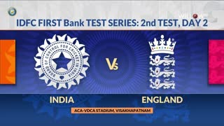 India vs England _ 2nd Test - Day 2 Highlights