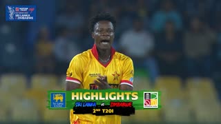 2nd T20I _ Sri Lanka vs Zimbabwe _ Highlights 