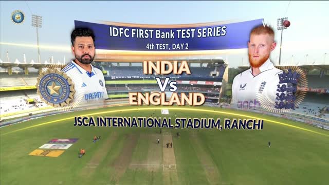 India Vs England Test 4 Highlights