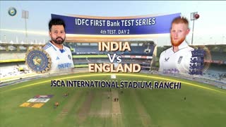 India Vs England Test 4 Highlights
