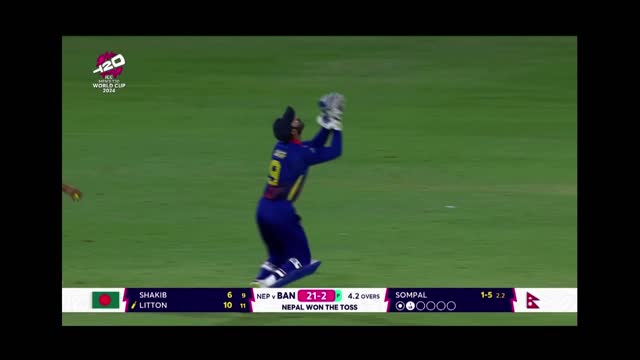Bangladesh vs Nepal Match 37 T20 WC 2024 Highlights