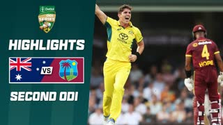 Australia v West Indies 2023-24 _ Second ODI 