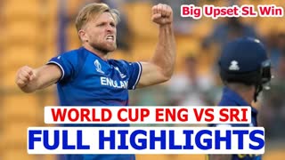 England Vs Sri Lanka World Cup 2023 Highlights 