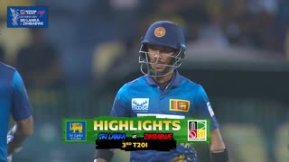 3RD T20I Highlights _ Sri Lanka vs Zimbabwe 2024