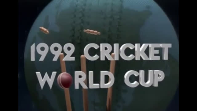 World Cup 1992 Match 16 India v Pakistan @ Sydney Highlights.